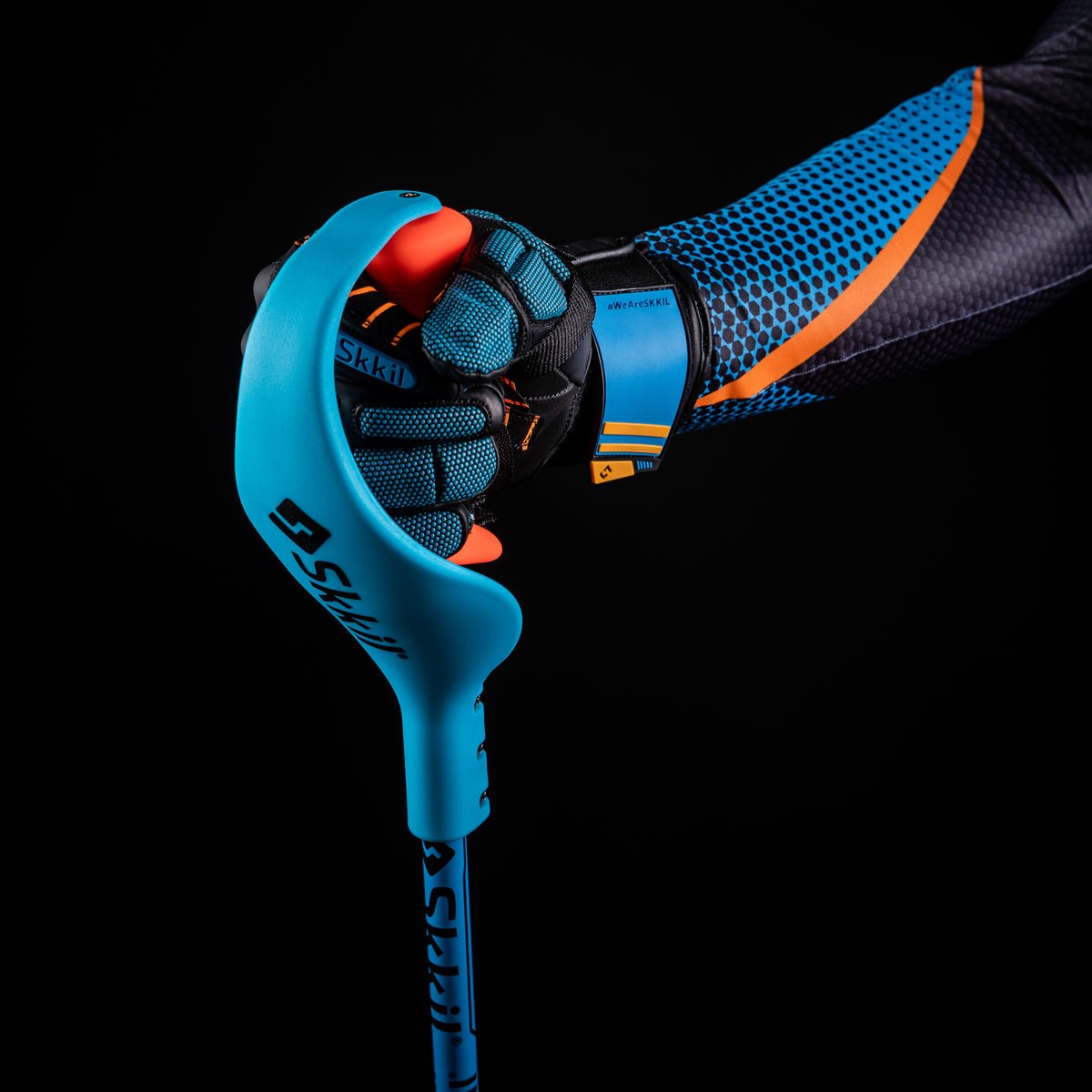 Bâtons De Ski Slalom Avec Protections | VORTEX WC SL + GATE BLOCKER WO