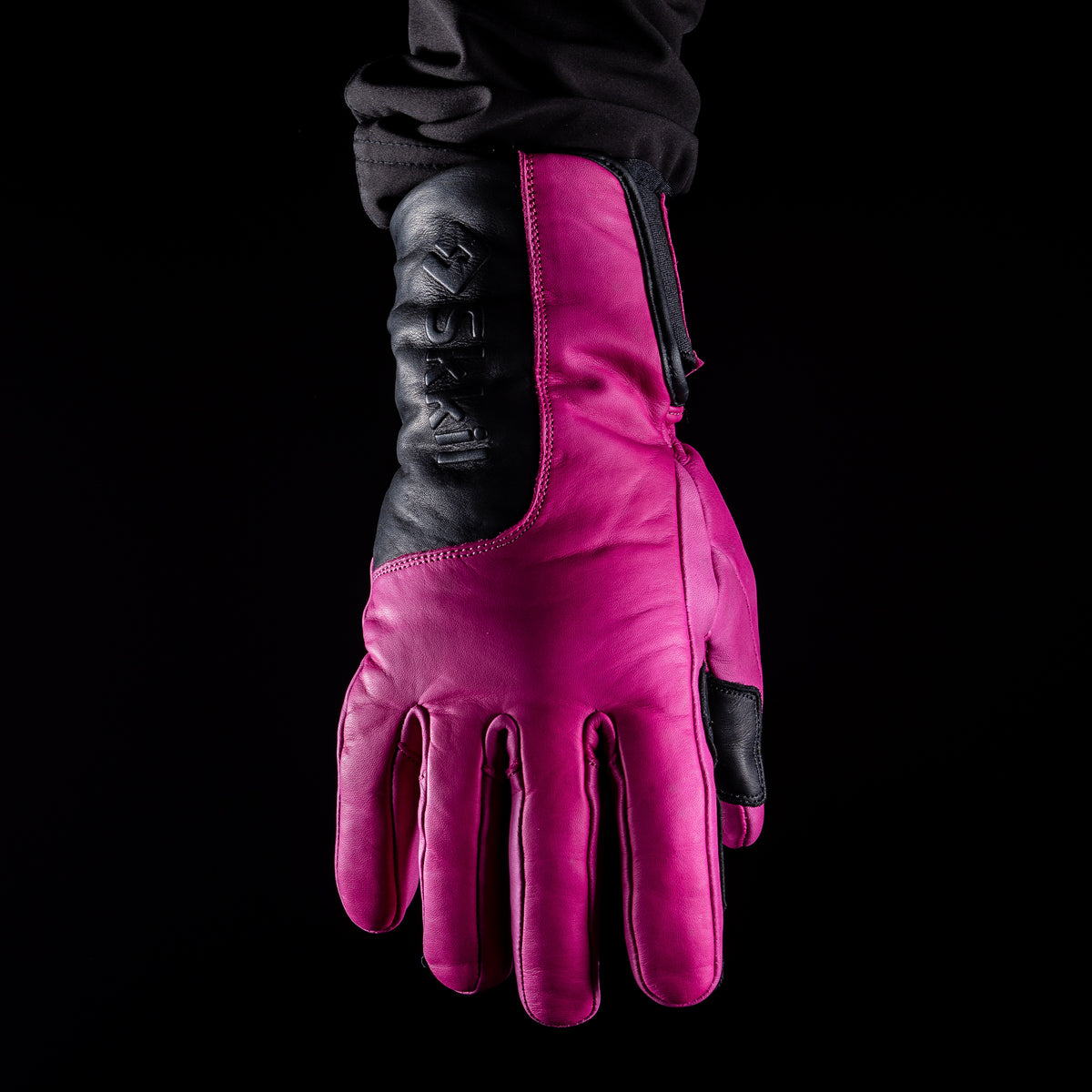 Ladies pink cheap ski mittens