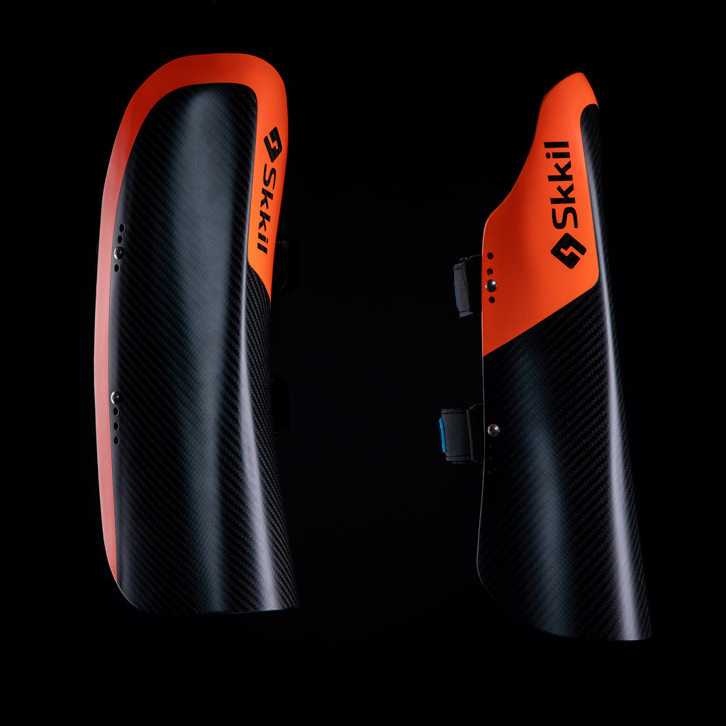 Carbon shin guards slalom ski racing | SHINGUARDS CARBON 22