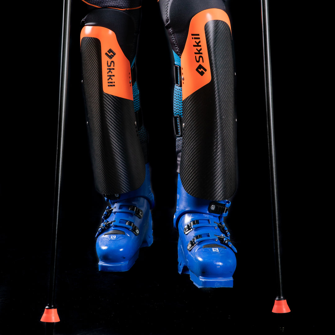 Carbon shin guards slalom ski racing SHINGUARDS CARBON 22 – SKKIL