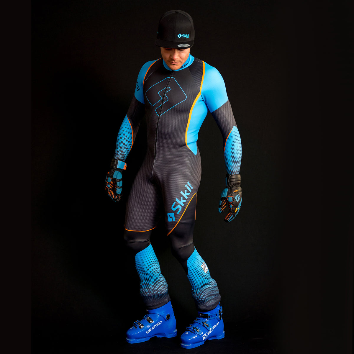FIS standard DH racing ski suit without protections – SKKIL