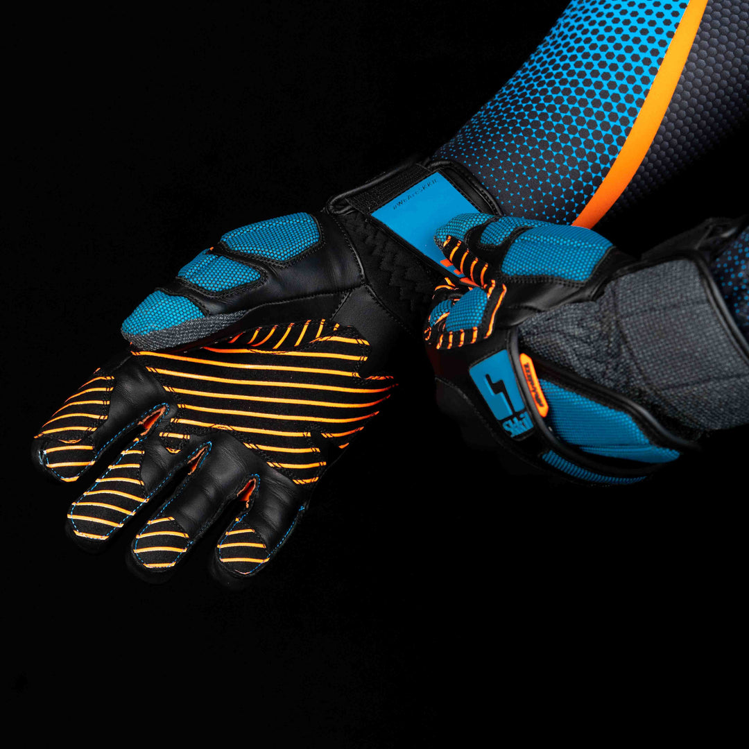 Guanti Invernali Sci E Ciclismo Impermeabili | Antivento, Touch Screen, Con Laccio Antismarrimento | Morbidi E Antiscivolo (Nero/Bianco, Taglie M-L) - 3