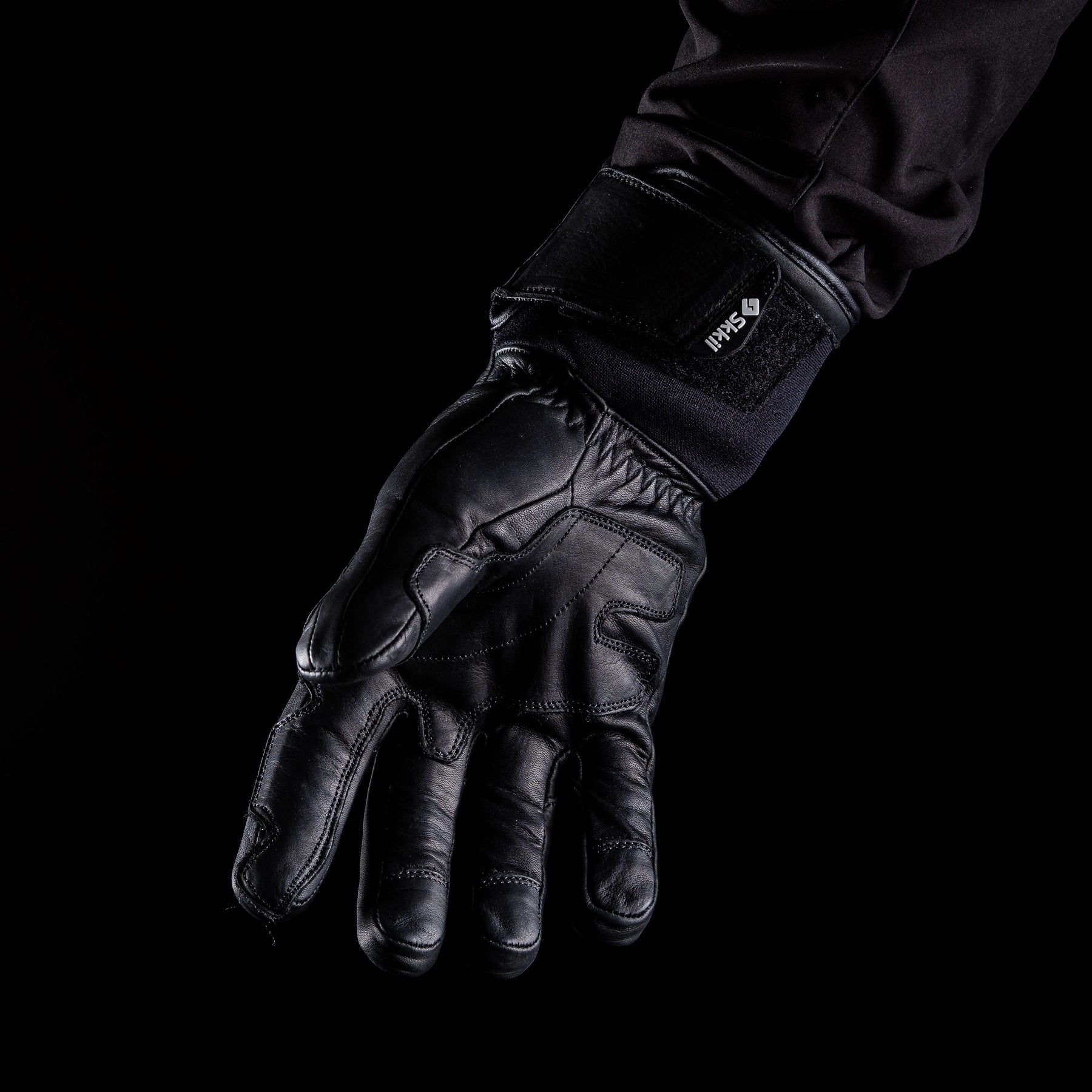 alpin handschuhe ALPINE GLOVES All Black 18
